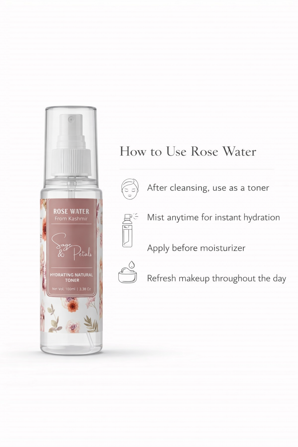 Hydrating Rose Water Toner